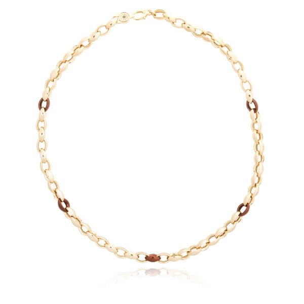 14 Ayar Altın Mineli Kolye Bileklik Set