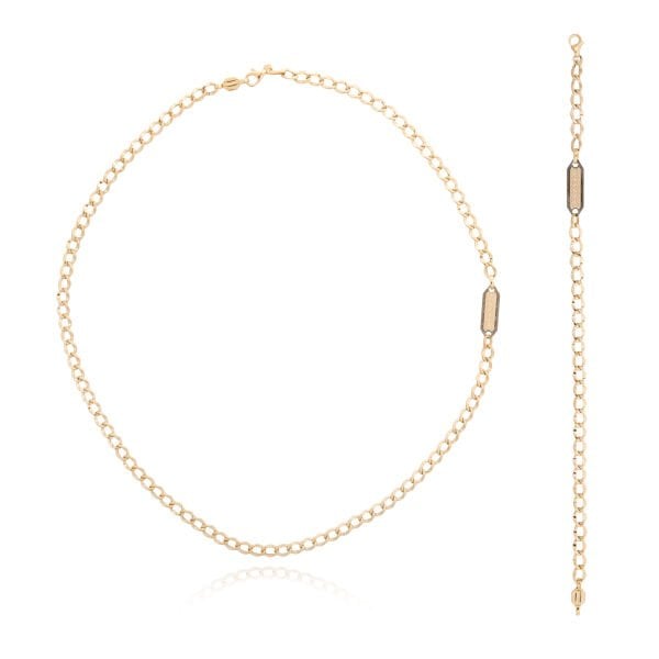 14 Ayar Altın Kolye Bileklik Set