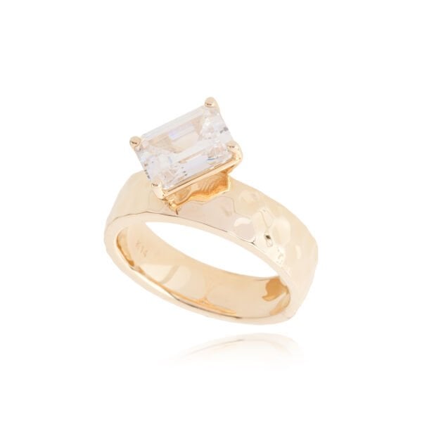 14 Ayar Altın Roberto Bravo Baget Yüzük