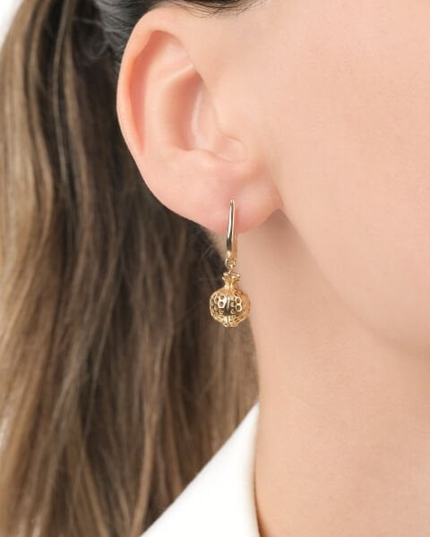 14 Ayar Altın Açılabilen Özel Tasarım Nar Set