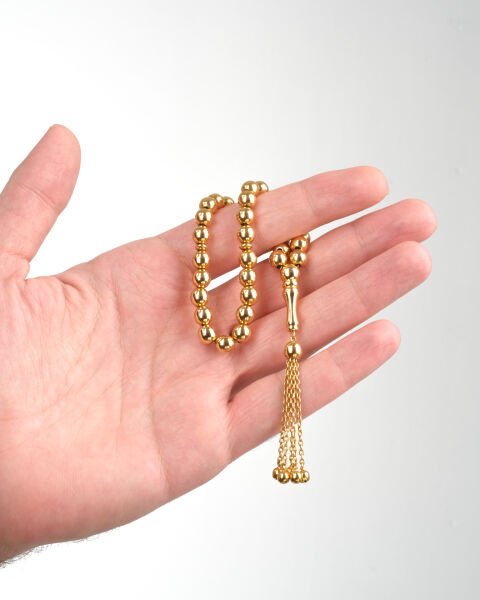 14 Ayar Altın Tasarım Tesbih