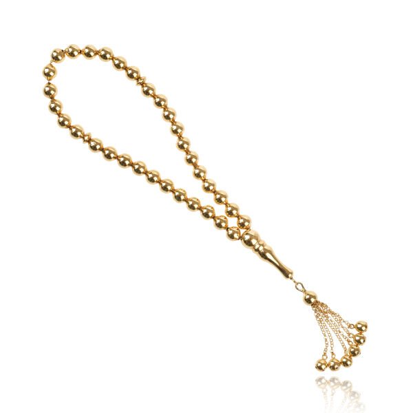 14 Ayar Altın Tasarım Tesbih