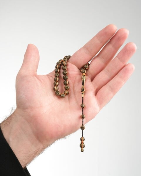 14 Ayar Altın El işçiliği Âyetü’l-Kürsî Tesbih