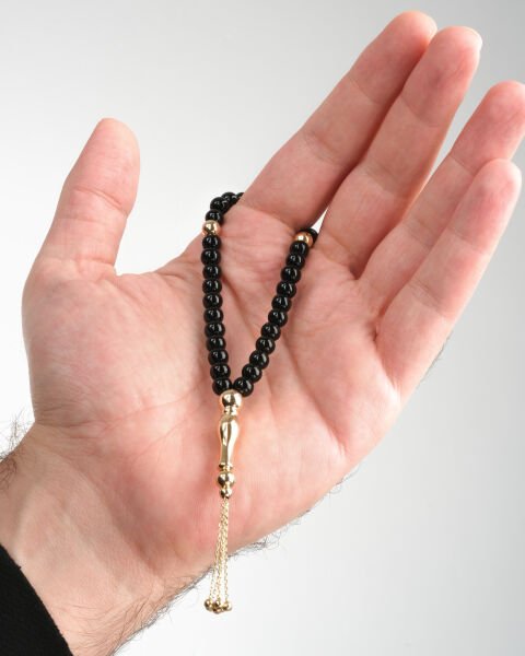 14 Ayar Altın Taşlı Tesbih