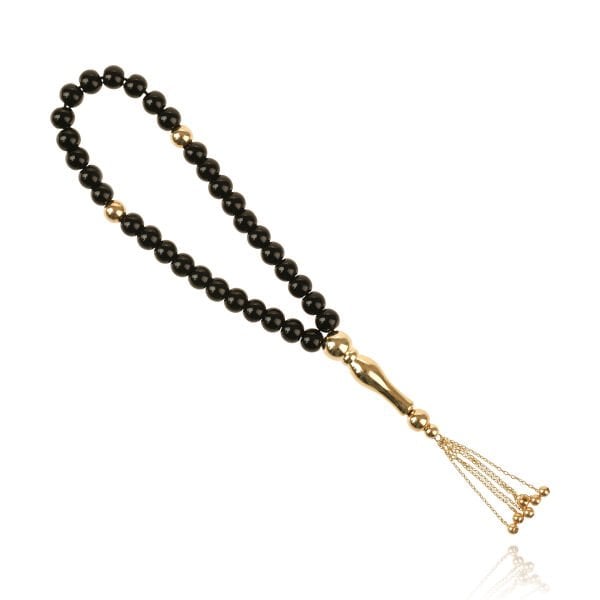 14 Ayar Altın Taşlı Tesbih