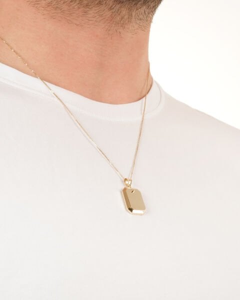 14 Ayar Altın Açılabilir Tasarım Erkek Kolye Ucu