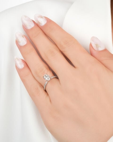 1.15 Karat Pırlanta Tektaş Yüzük