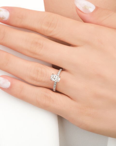 1.15 Karat Pırlanta Tektaş Yüzük