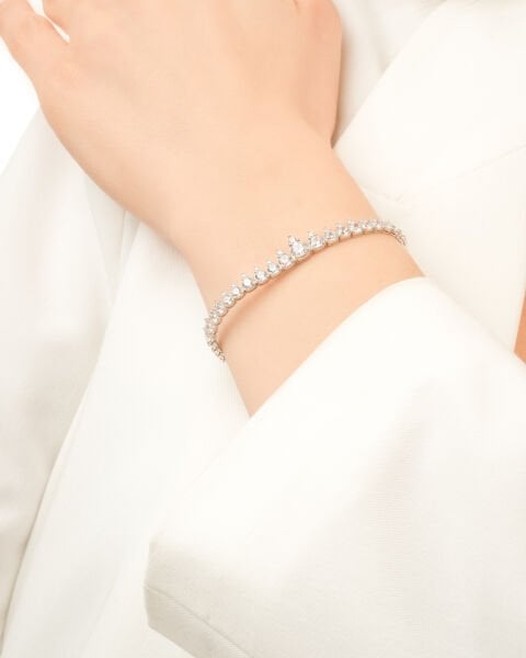 14 Ayar Altın Tasarım Su Yolu Bileklik