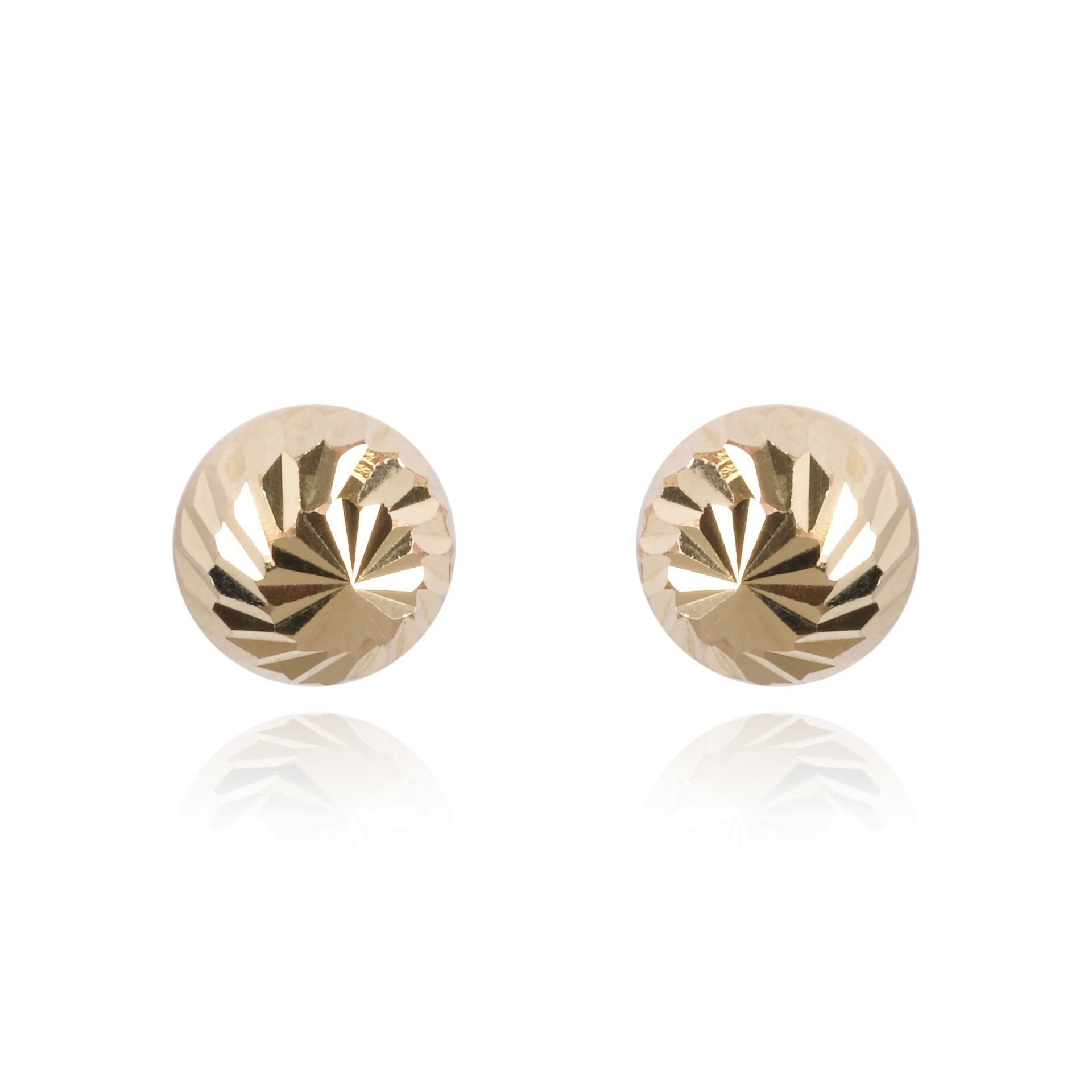 14 Ayar Altın Top Model Çocuk Küpe