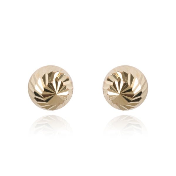 14 Ayar Altın Top Model Çocuk Küpe