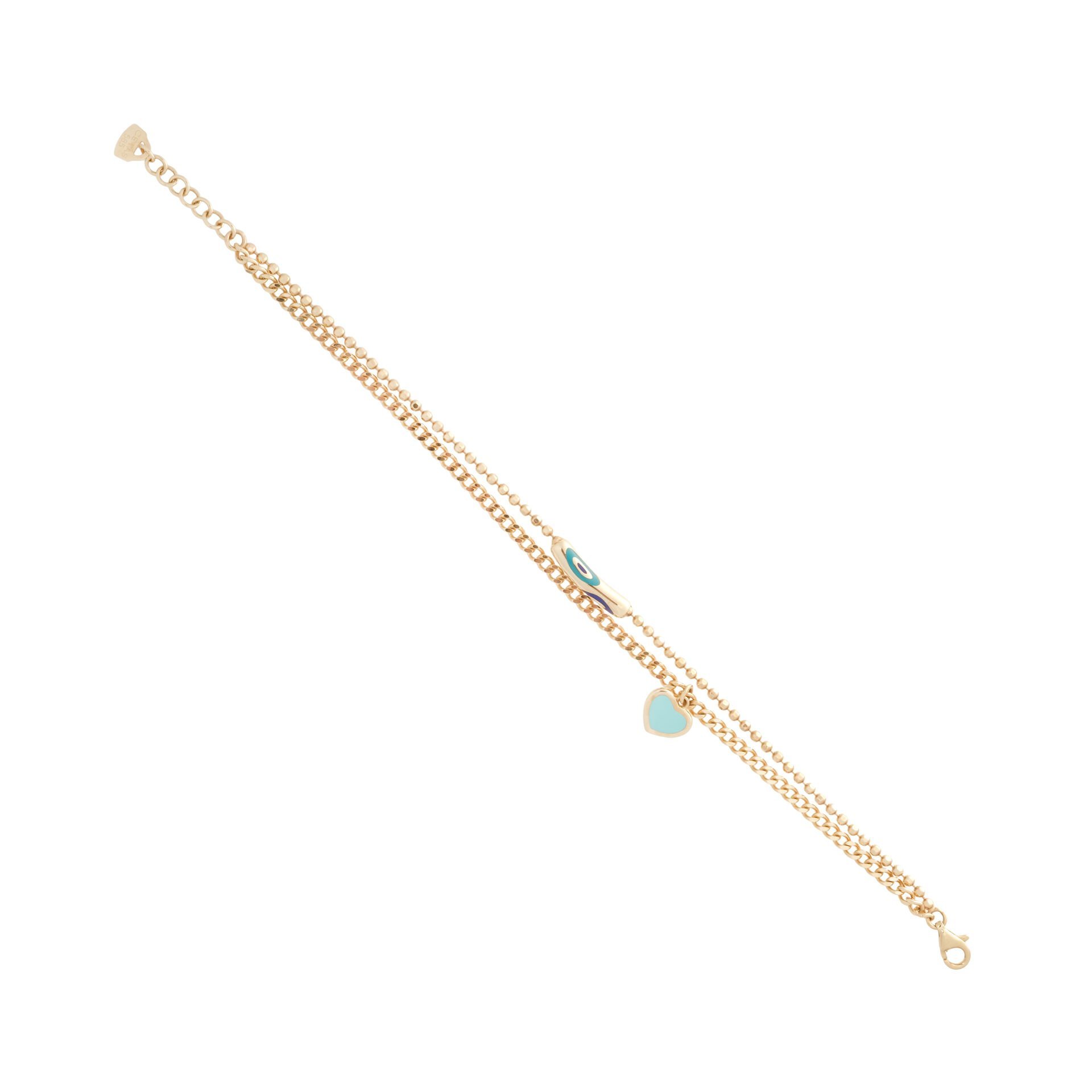 14 Ayar Altın Cetaş Fortuna Bileklik