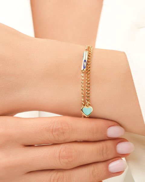 14 Ayar Altın Cetaş Fortuna Bileklik