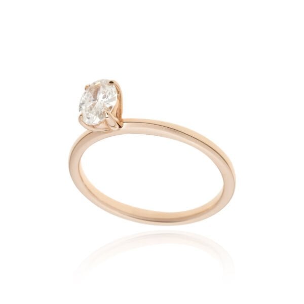 0.52 Karat Pırlanta Tektaş Yüzük