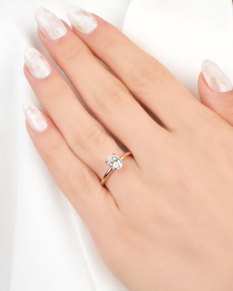 0.52 Karat Pırlanta Tektaş Yüzük