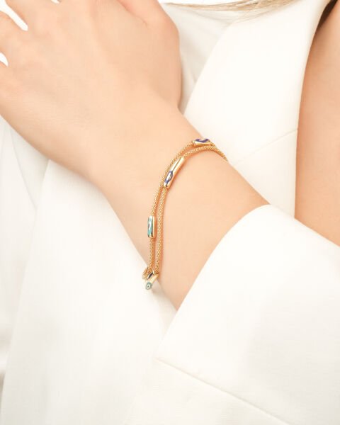 14 Ayar Altın Cetaş Fortuna Bileklik