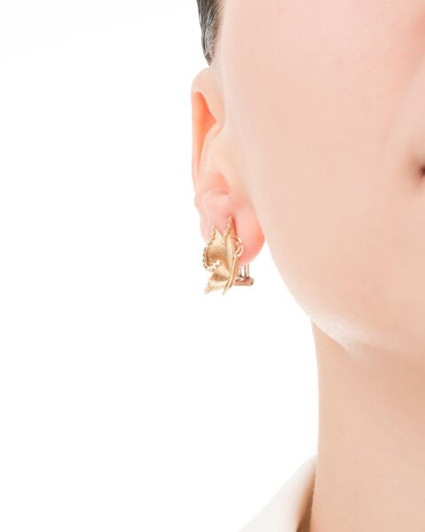 Roberto Bravo Soul Dance 14 Ayar Altın Kelebek Küpe