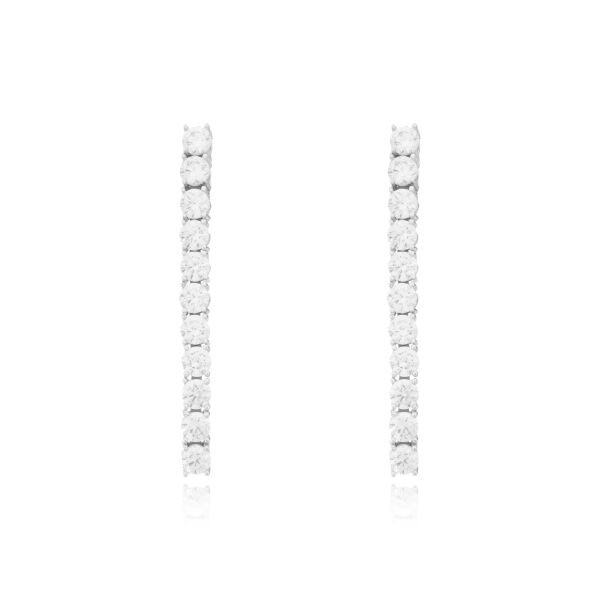 14 Ayar Altın Tasarım Su Yolu Küpe