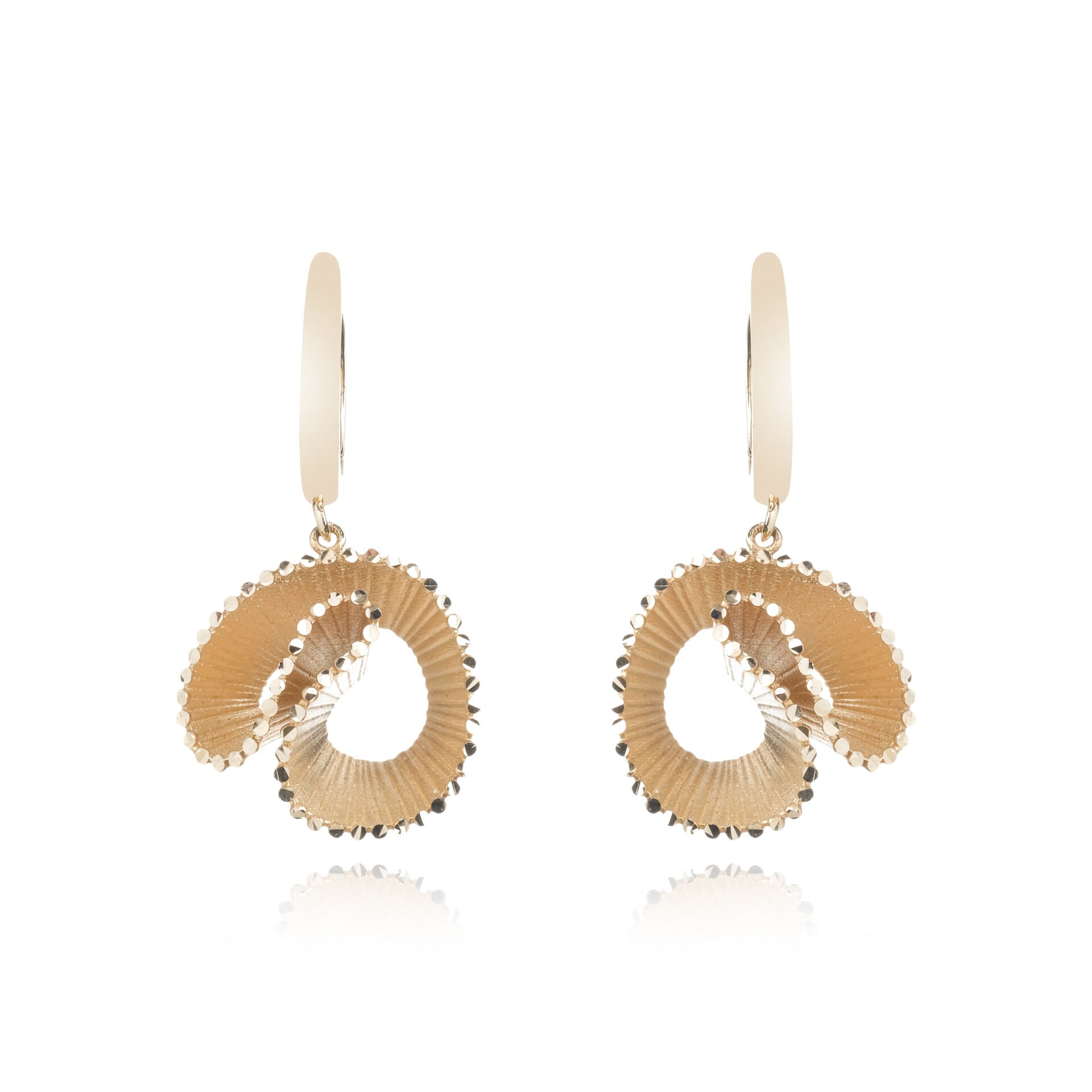 14 Ayar Altın Roberto Bravo Soul Dance Küpe