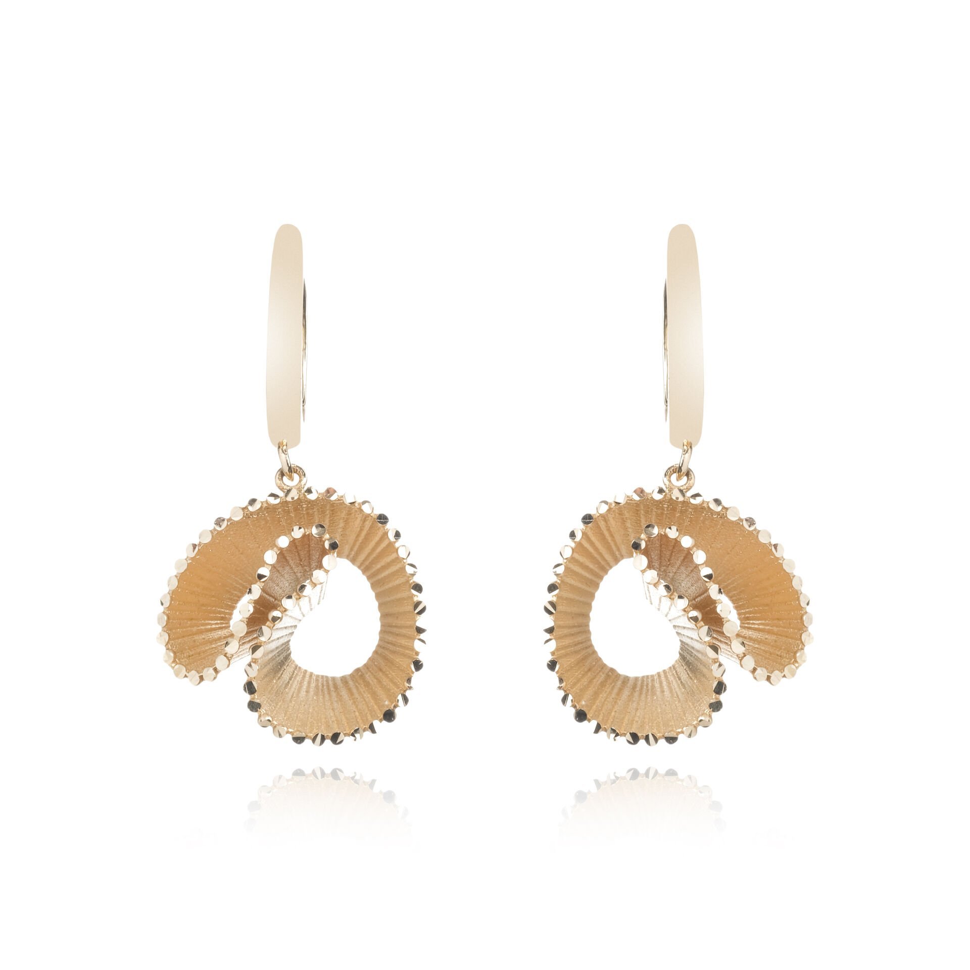 Roberto Bravo Soul Dance 14 Ayar Altın Küpe