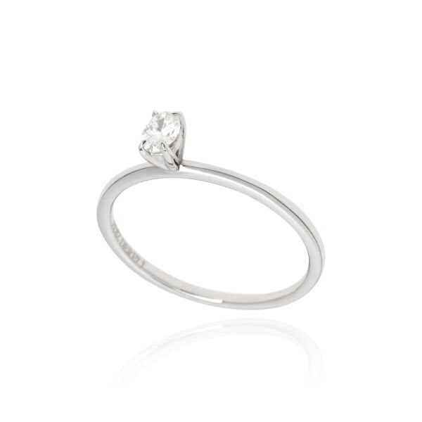 0.18 Karat Tasarım Pırlanta Tektaş Yüzük