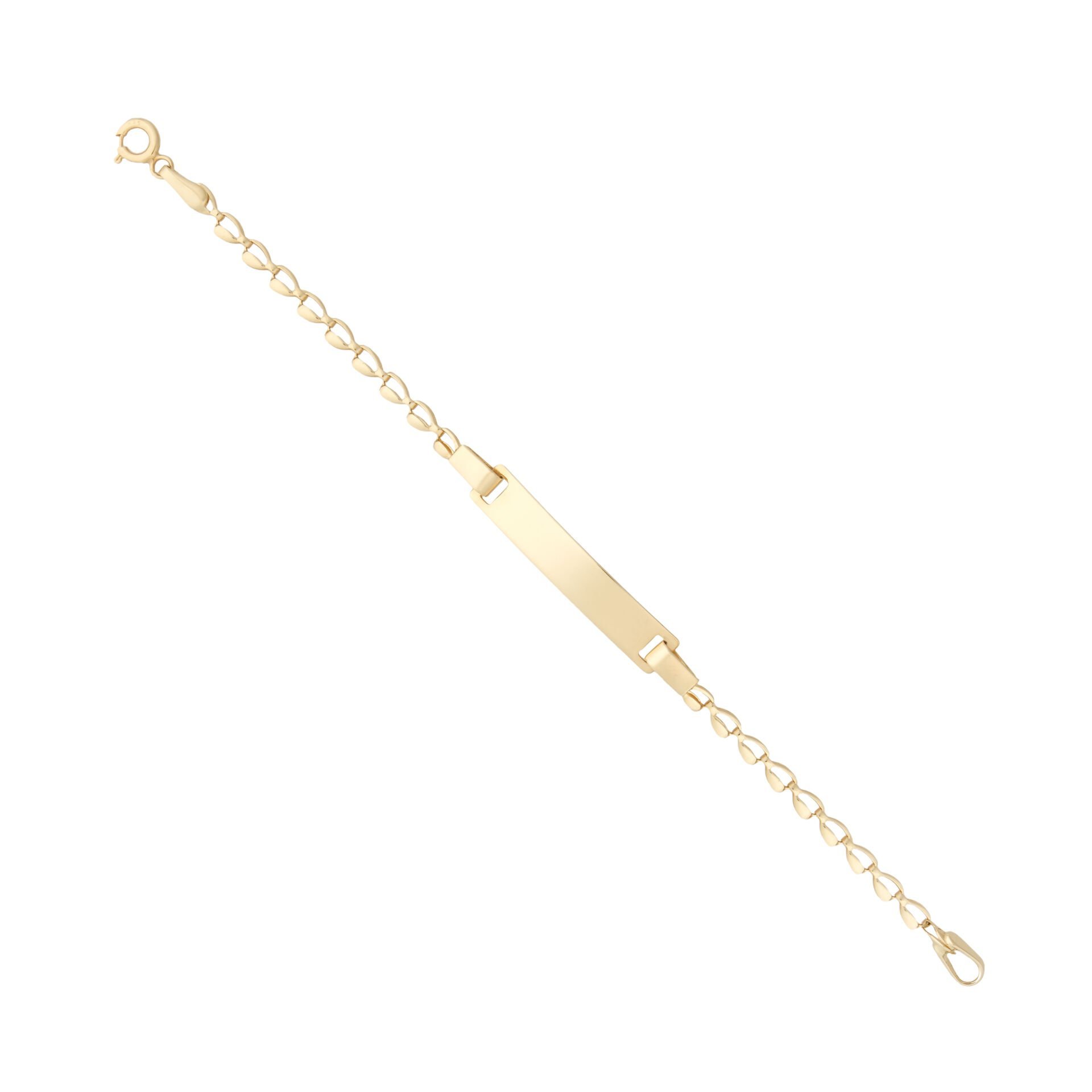 14 Ayar Altın Plaka Çocuk Künyesi