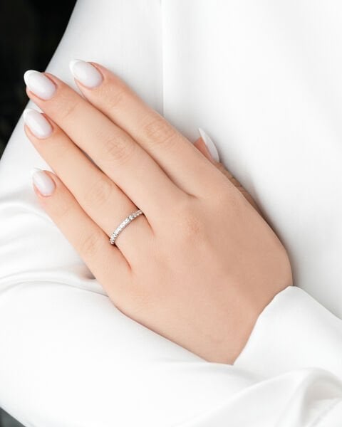 0.64 Karat Pırlanta Tamtur Yüzük