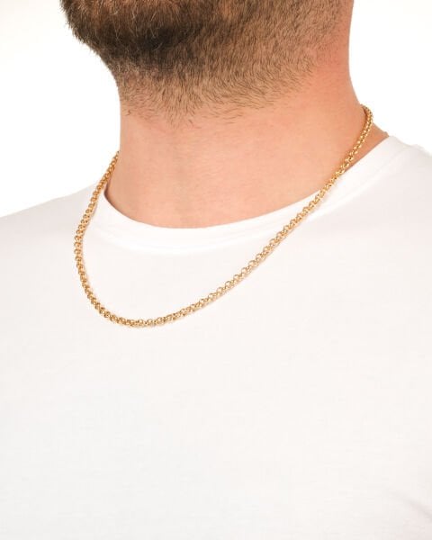 14 Ayar Altın Erkek Halka Zincir