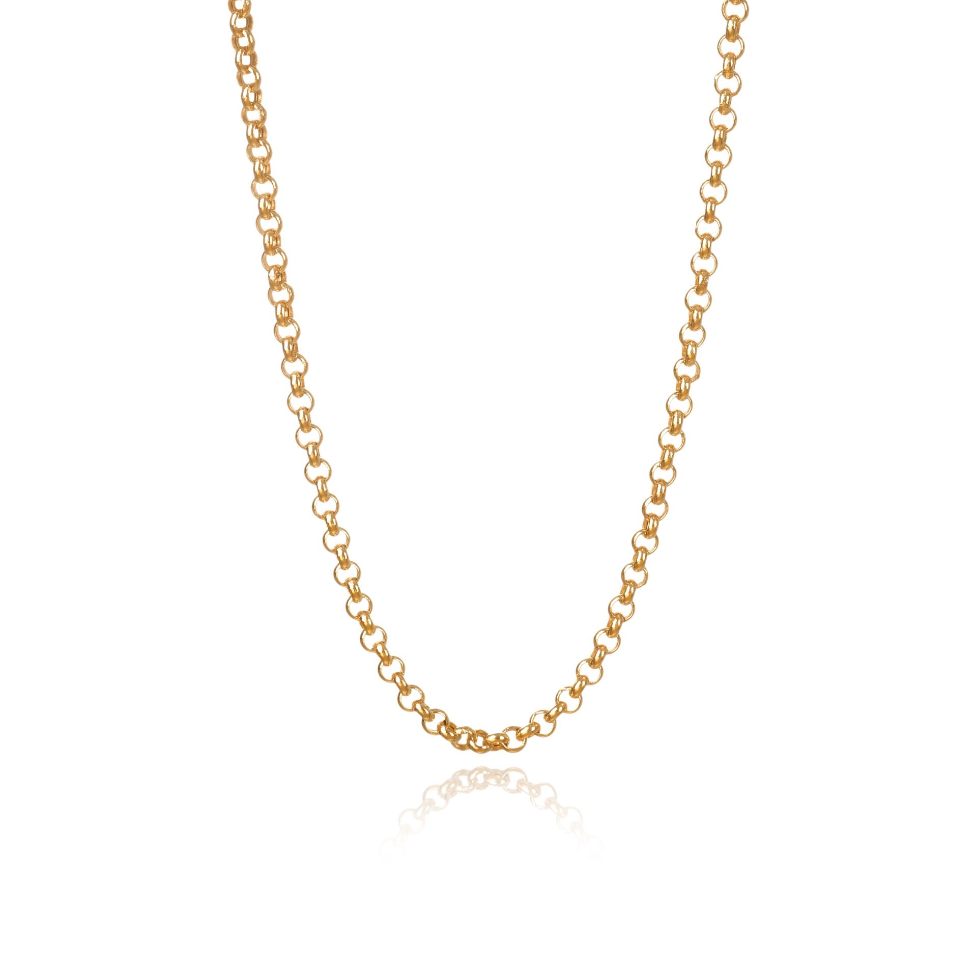 14 Ayar Altın Erkek Doç Zincir Kolye