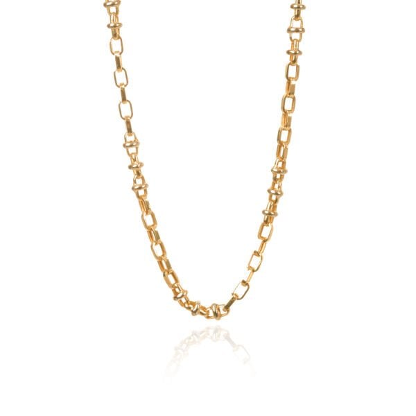 14 Ayar Altın Erkek Tasarım Zincir