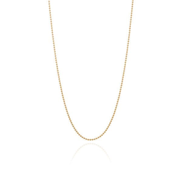 14 Ayar Altın Erkek Top Zincir