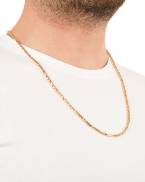 14 Ayar Altın Erkek Kral Zincir