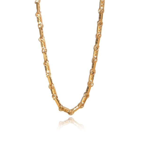 14 Ayar Altın Erkek Tasarım Zincir