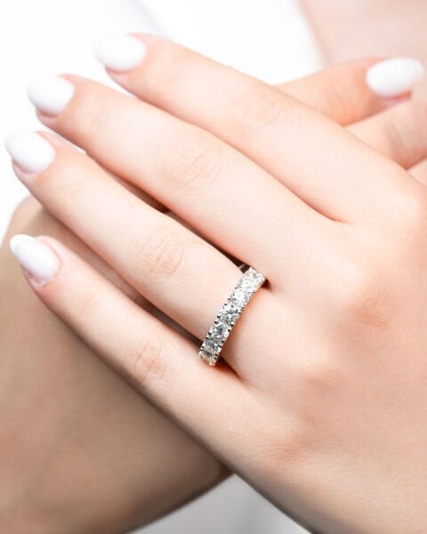 4.92 Karat Pırlanta Tamtur Yüzük