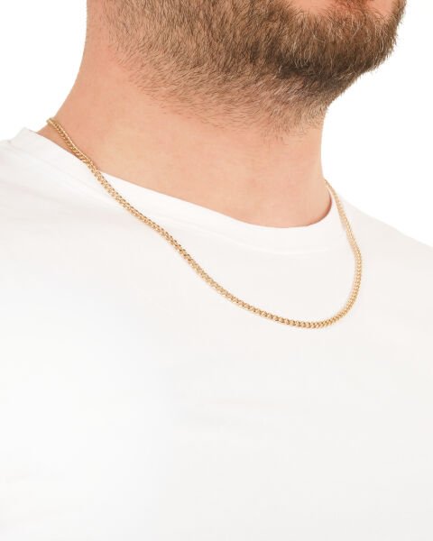 14 Ayar Altın Erkek Zincir