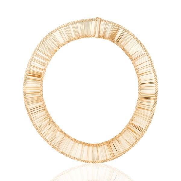 14 Ayar Altın Kleopatra Set (Gerdanlık - Bileklik)