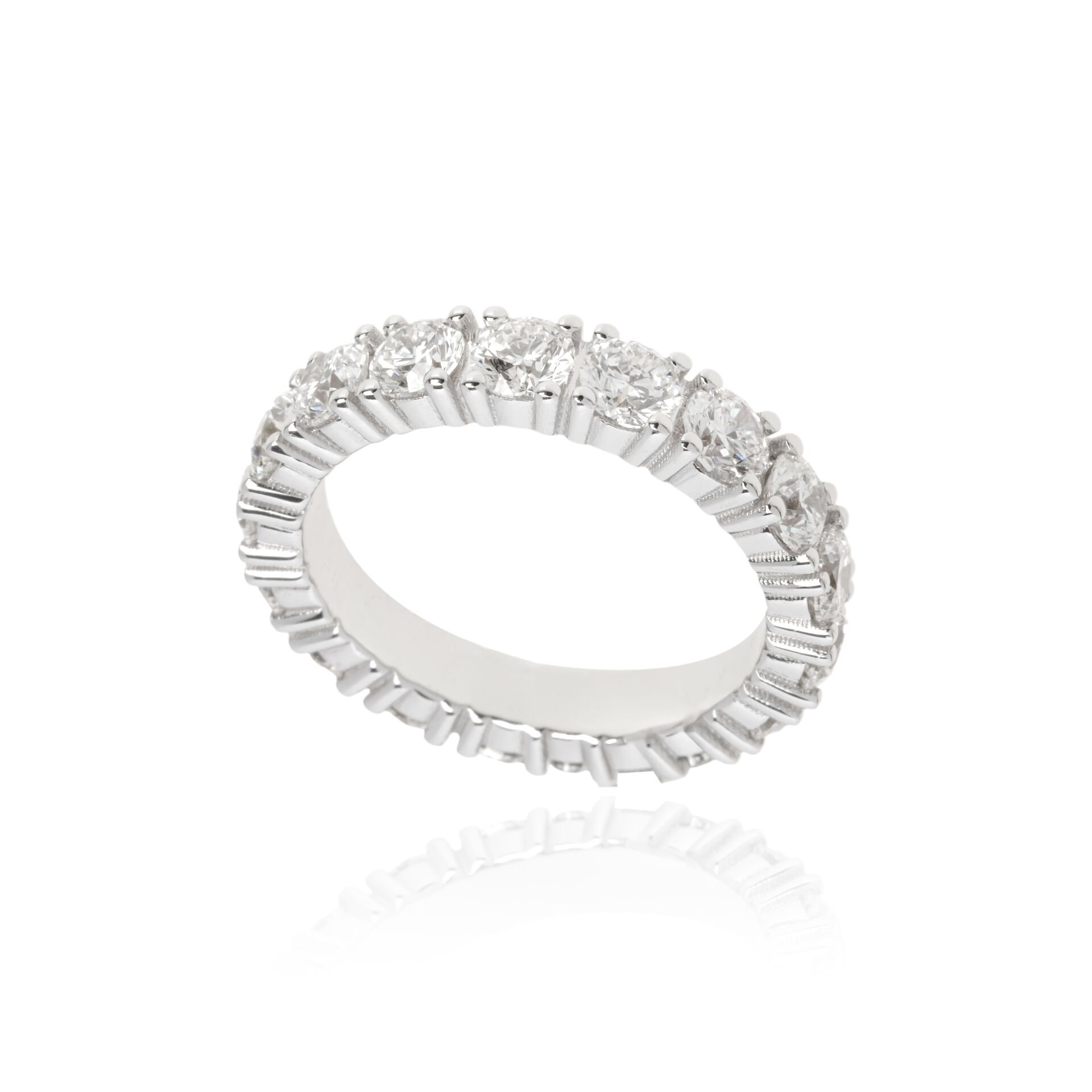 3.95 Karat Pırlanta Tamtur Yüzük