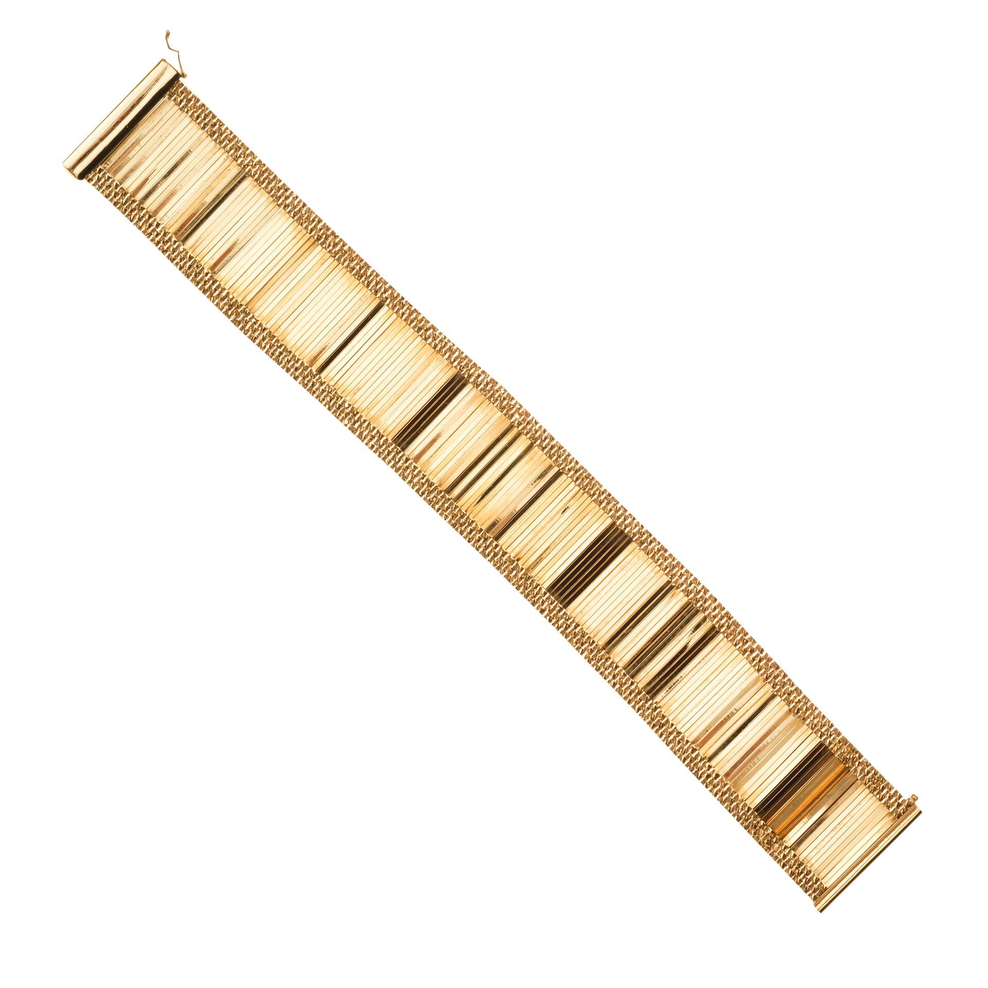 14 Ayar Altın Işıltılı Kleopatra Model Bileklik