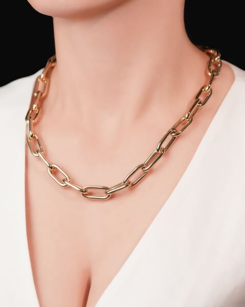 14 Ayar Altın Ataç Model Kolye