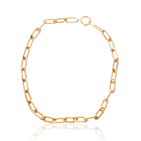 14 Ayar Altın Ataç Model Set (Kolye- Bileklik)