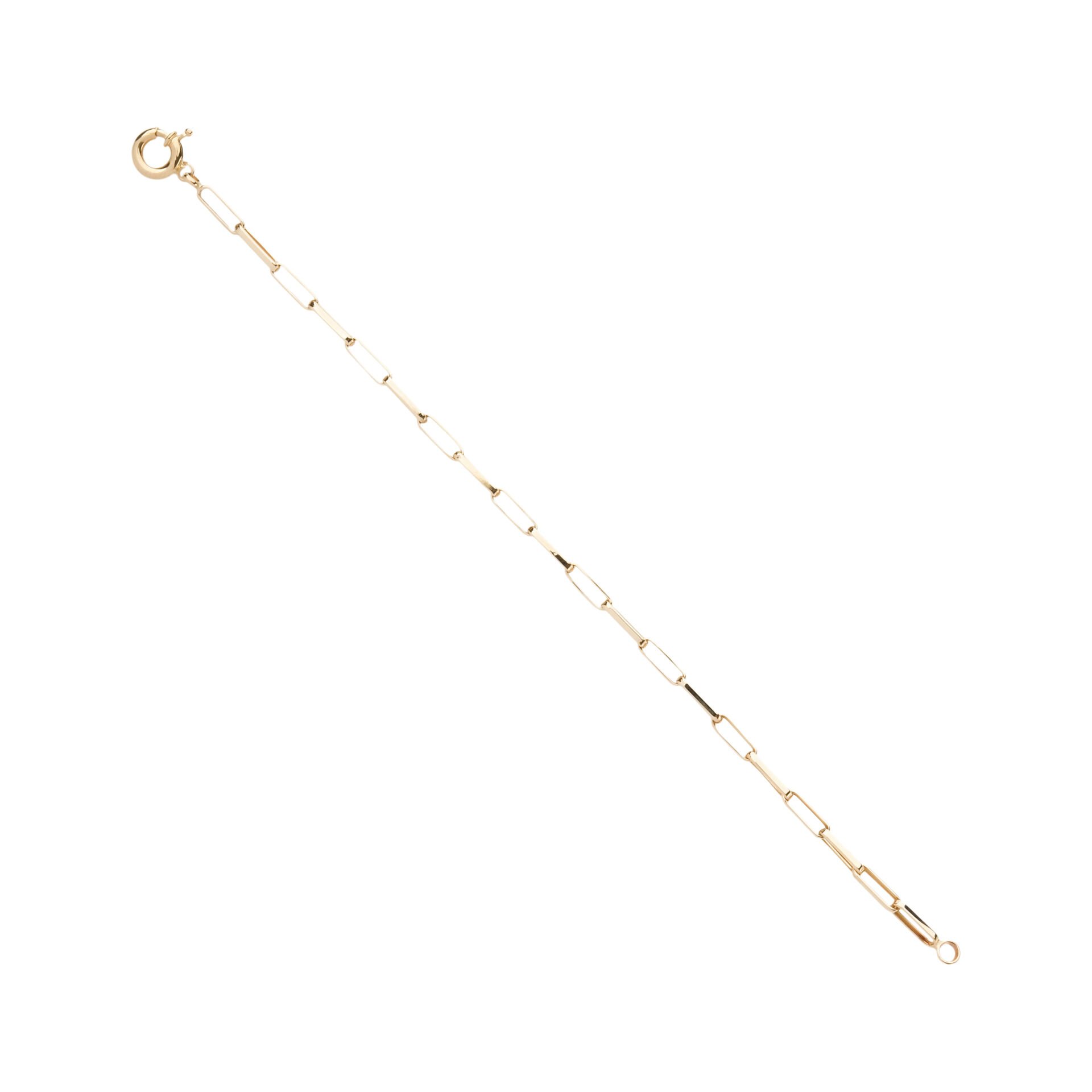 14 Ayar Altın Minimal Ataç Bileklik