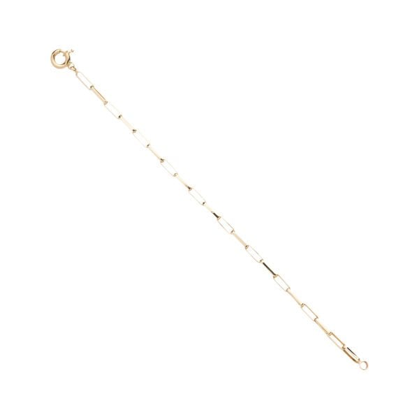 14 Ayar Altın Minimal Ataç Bileklik