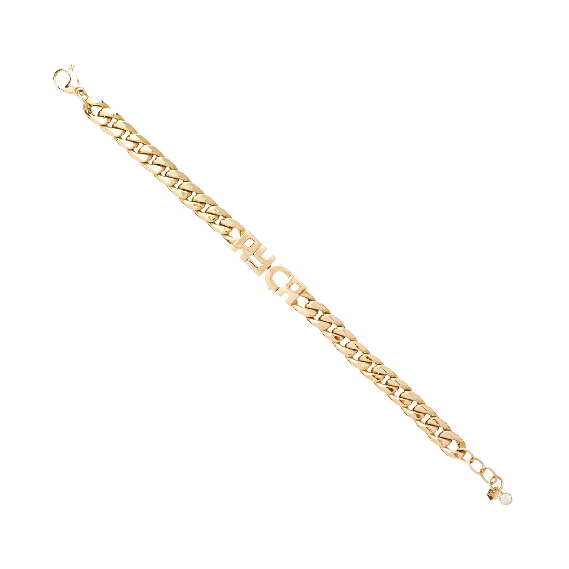 14 Ayar Altın Gurmet Zincir İsim Bileklik – Ayça