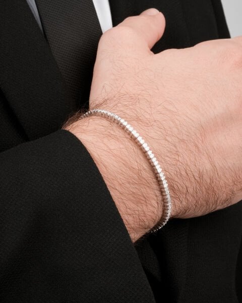 Pırlanta Su Yolu Erkek Bileklik