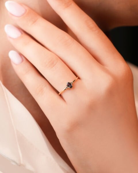 14 Ayar Altın Vintage Yüzük