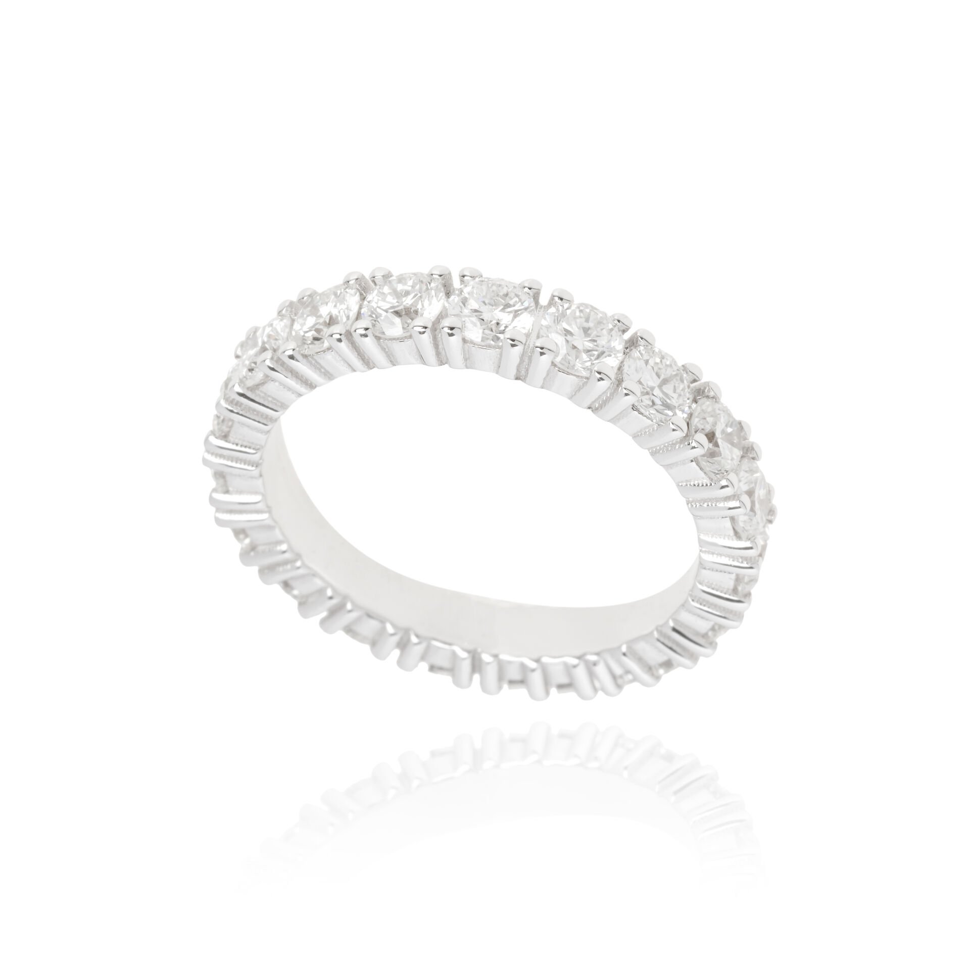 2.82 Karat Pırlanta Tamtur Yüzük