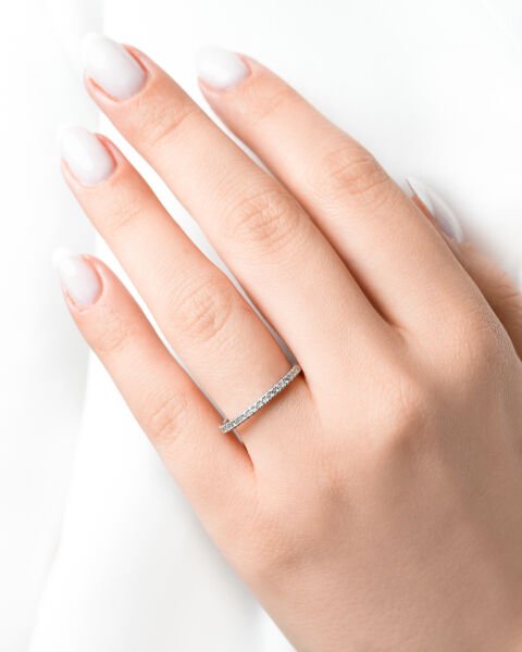 0.21 Karat Pırlanta Tamtur Yüzük