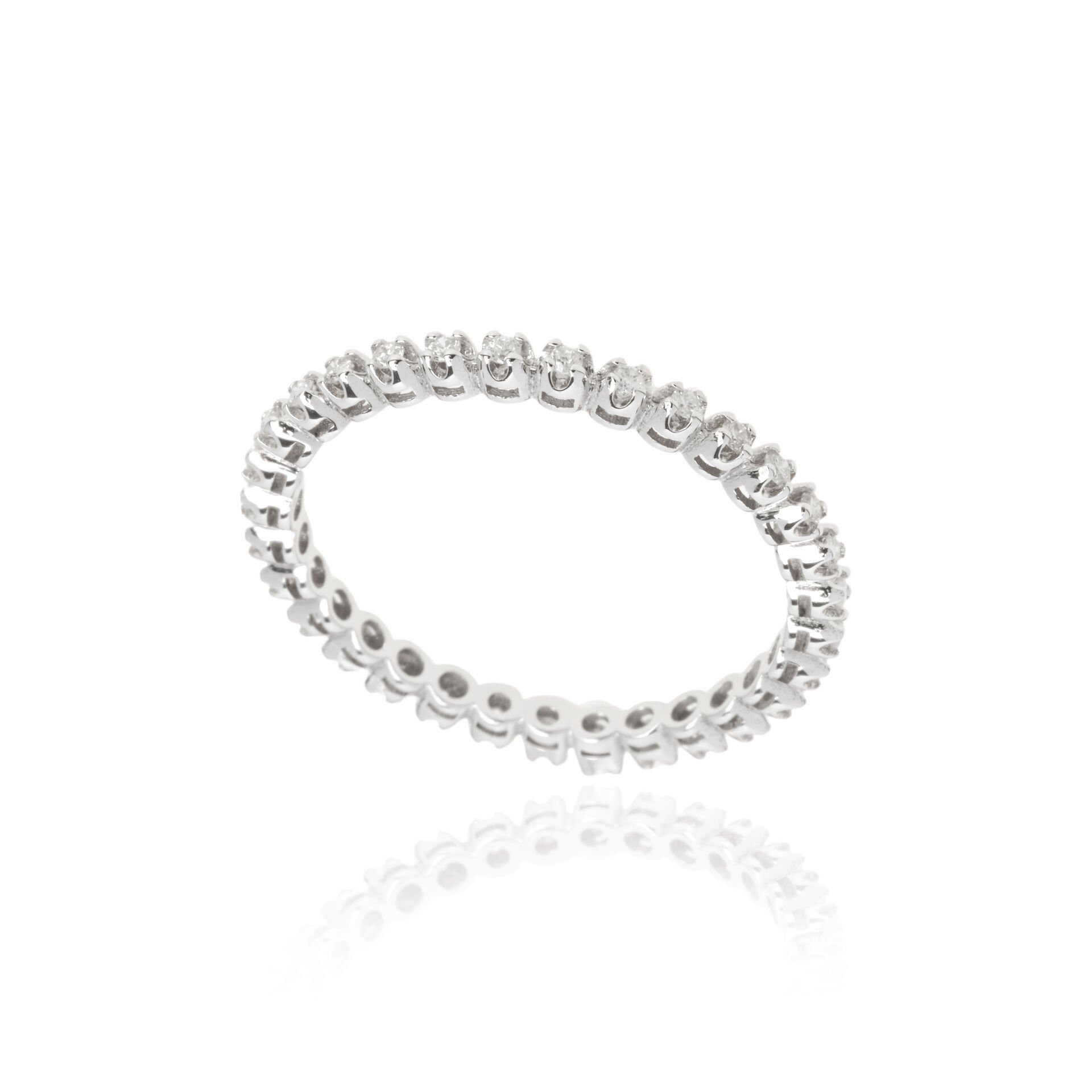 0.21 Karat Pırlanta Tamtur Yüzük