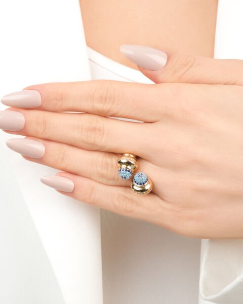 Cetaş Eterna 14 Ayar Altın Tasarım Yüzük