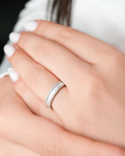 1.23 Karat Pırlanta Tasarım Tamtur Yüzük